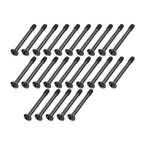 Remingtape 25 StüCk 6-32 X 30 Mm VerläNgerte Rundkopf-Befestigungsschraube für PC-GehäUse, GrafikkartenküHler, KüHler, WasserlüFter, DIY-Computer von Remingtape