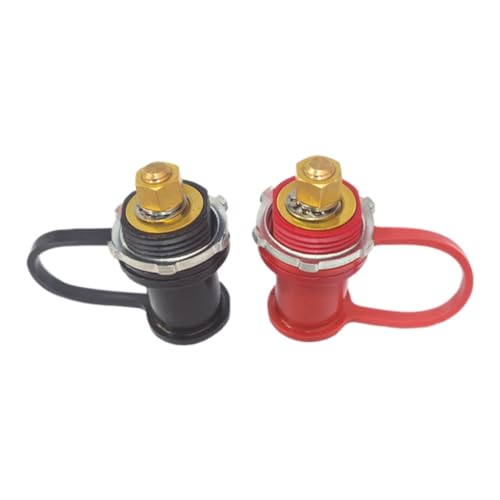 Remingtape 250A 12V Batterieladegerät Pfostenbolzen Fernbatterieklemmen mit Kappe M10 Batteriesprungpfosten für Auto Boot ATV Ersatzzubehör Remingtape 250A 12V Batterieladegerät Pfostenbolzen Fernbatterieklemmen mit Kappe M10 Batteriesprungpfosten für Auto Boot ATV Ersatzzubehör von Remingtape