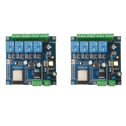 Remingtape 2X AC 220V/DC 5-30V Stromversorgung ESP32 WiFi Bluetooth BLE Vierwege-Relaismodul ESP32-WROOM Entwicklungsplatine 1/O-Port Remingtape 2X AC 220V/DC 5-30V Stromversorgung ESP32 WiFi Bluetooth BLE Vierwege-Relaismodul ESP32-WROOM Entwicklungsplatine 1/O-Port von Remingtape