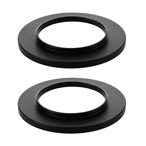Remingtape 2X Kameraobjektivfilter Step Up Ring 37 mm auf 52 mm Adapter Schwarz von Remingtape