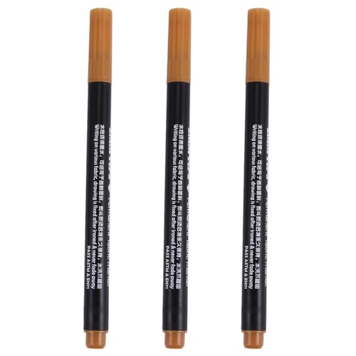 Remingtape 3 X Fabric Marker Pens Permanent Farben für Diy Textile Kleidung T-Shirt Schuhe von Remingtape