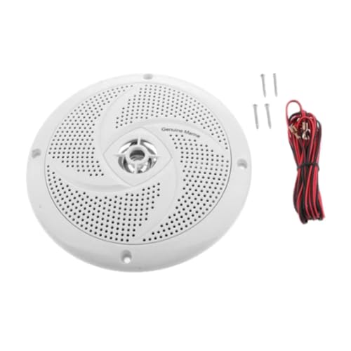 Remingtape 6,5-Marine-Lautsprecher, Wasserdicht, 60 W, Bootslautsprecher, Audio-Verstärker, Lautsprecher mit Kabel für Boot, Marine, Auto, Wohnmobil, Sound, Einfach zu Bedienen Remingtape 6,5-Marine-Lautsprecher, Wasserdicht, 60 W, Bootslautsprecher, Audio-Verstärker, Lautsprecher mit Kabel für Boot, Marine, Auto, Wohnmobil, Sound, Einfach zu Bedienen von Remingtape