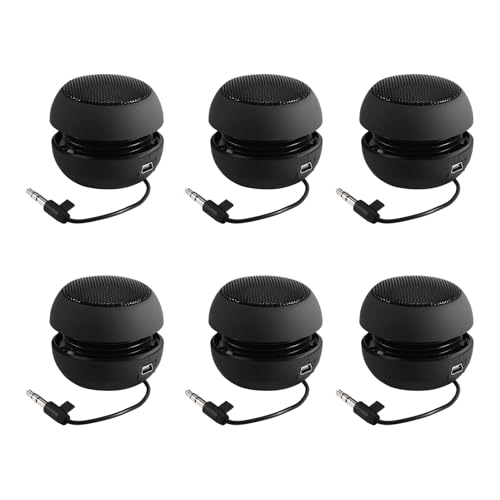 Remingtape 6X Tragbarer Mini Lautsprecher mit 3,5 mm Audio Kabel Niederspannungs Einbau Lautsprecher für von Remingtape