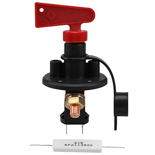 Remingtape Batterie Trenner Rennen ZubehöR Master Batterie Trenner Ausschneiden/Aus Notaus Schalter FIA Typ Kit Auto Rennen Rallye von Remingtape