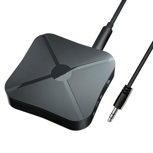 Remingtape Bluetooth-Sender, Empfänger, 2-In-1-Stereo, Kabellos, Multifunktional, Tragbar, Praktischer Audiokonverter, Einfach zu Bedienen Remingtape Bluetooth-Sender, Empfänger, 2-In-1-Stereo, Kabellos, Multifunktional, Tragbar, Praktischer Audiokonverter, Einfach zu Bedienen von Remingtape