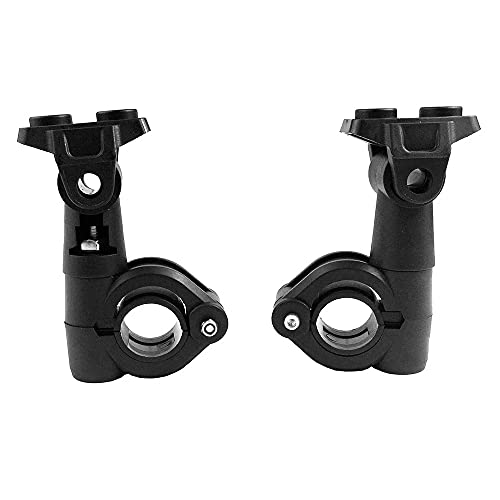 Remingtape Motorrad Scheinwerfer Halterung Nebel Scheinwerfer Halter Halterung LED Zusatz Scheinwerfer Halterung für R1200GS F800GS/F700GS von Remingtape