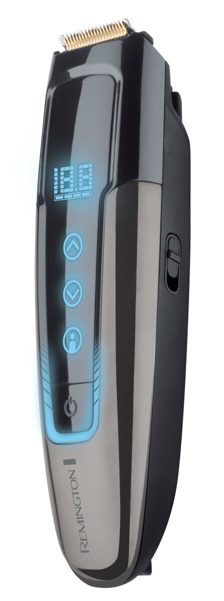 REMINGTON MB4700 TouchTech Bartschneider (Digitale TouchScreen-Oberfläche, GroomMotion-Technologie, SenseSpeed-Technologie, Memory-Funktion, titanbeschichtete Klingen, motorisierter Aufsteckkamm, 175 Längeneinstellungen in 0,1 mm Schritten, Lock-Funktion REMINGTON MB4700 TouchTech Bartschneider (Digitale TouchScreen-Oberfläche, GroomMotion-Technologie, SenseSpeed-Technologie, Memory-Funktion, titanbeschichtete Klingen, motorisierter Aufsteckkamm, 175 Längeneinstellungen in 0,1 mm Schritten, Lock-Funktion von Remington