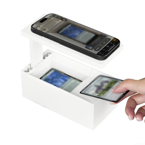 18,2 × 9 × 18,2 cm Kartenscanner, Standard-Scanning-Rack, Spielzubehör, kompatibel mit ManaBox-Anwendung von RemixAst