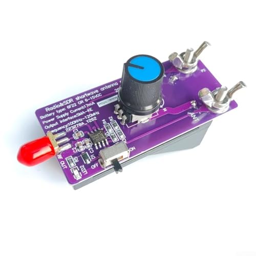 Aktive Kurzwellen-Antennen-Empfangsplatine, 100 kHz ~ 30 MHz Luftfahrtfrequenzbänder und Frequenzmodulation werden für Radios und Kurzwellenradios mit externen Antennenanschlüssen verwendet von RemixAst