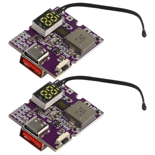 Powerbank-Modul für Schnellladung, jeweils 22 5W mit Smart Load Detection Technology (A+C Digitalanzeige) von RemixAst