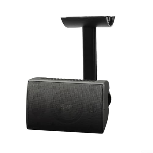 RemixAst Wandhalterung, 15 × 15 × 5 cm Lautsprechersystem für Bose-Lautsprecher C5, verstellbare Wandhalterung für BOSE Companion 5 Lautsprecher (schwarz) von RemixAst