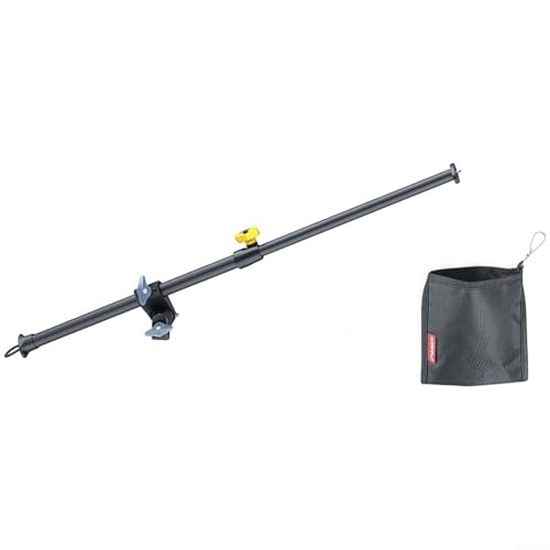 Stativ-Galgenarme, 55–100 cm (verstellbar), Kamerastativarme, 360° drehbar, Fotografie-Galgenarme mit Edelstahl-1/4-Zoll-Gewindeschraube von RemixAst