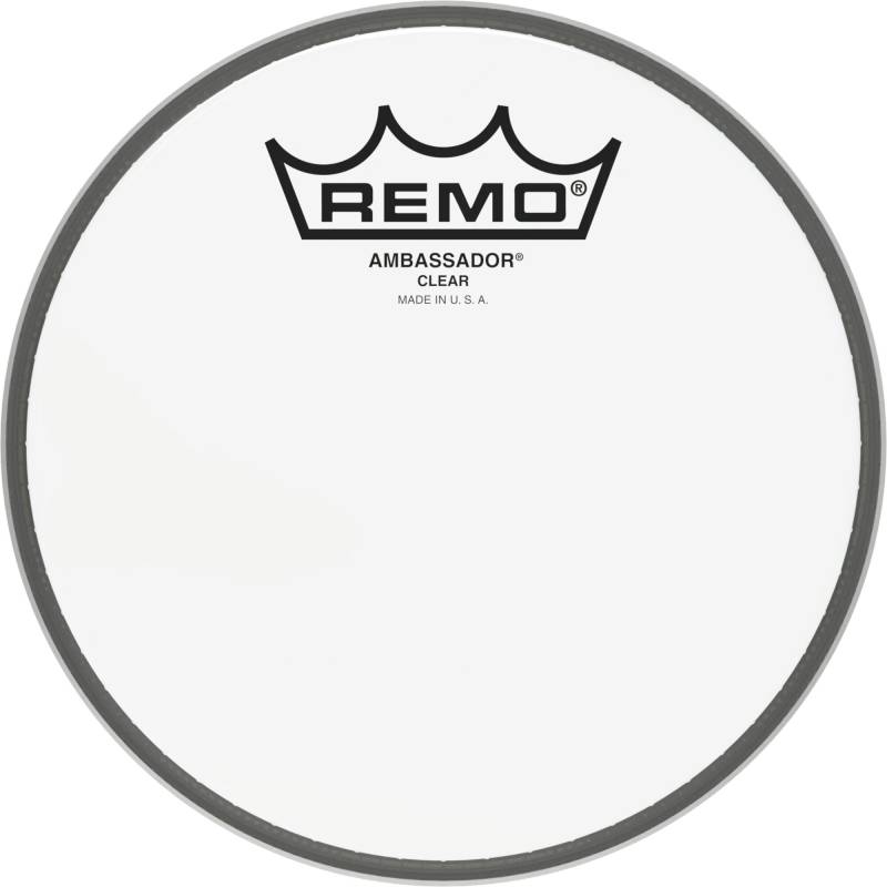 Remo BA-0306-00 Ambassador Clear 6 Zoll Schlagfell für Tom von Remo