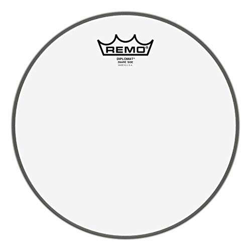 Remo BD0310-00 Schlagzeugfell „Diplomat“, transparent - 25 cm von Remo
