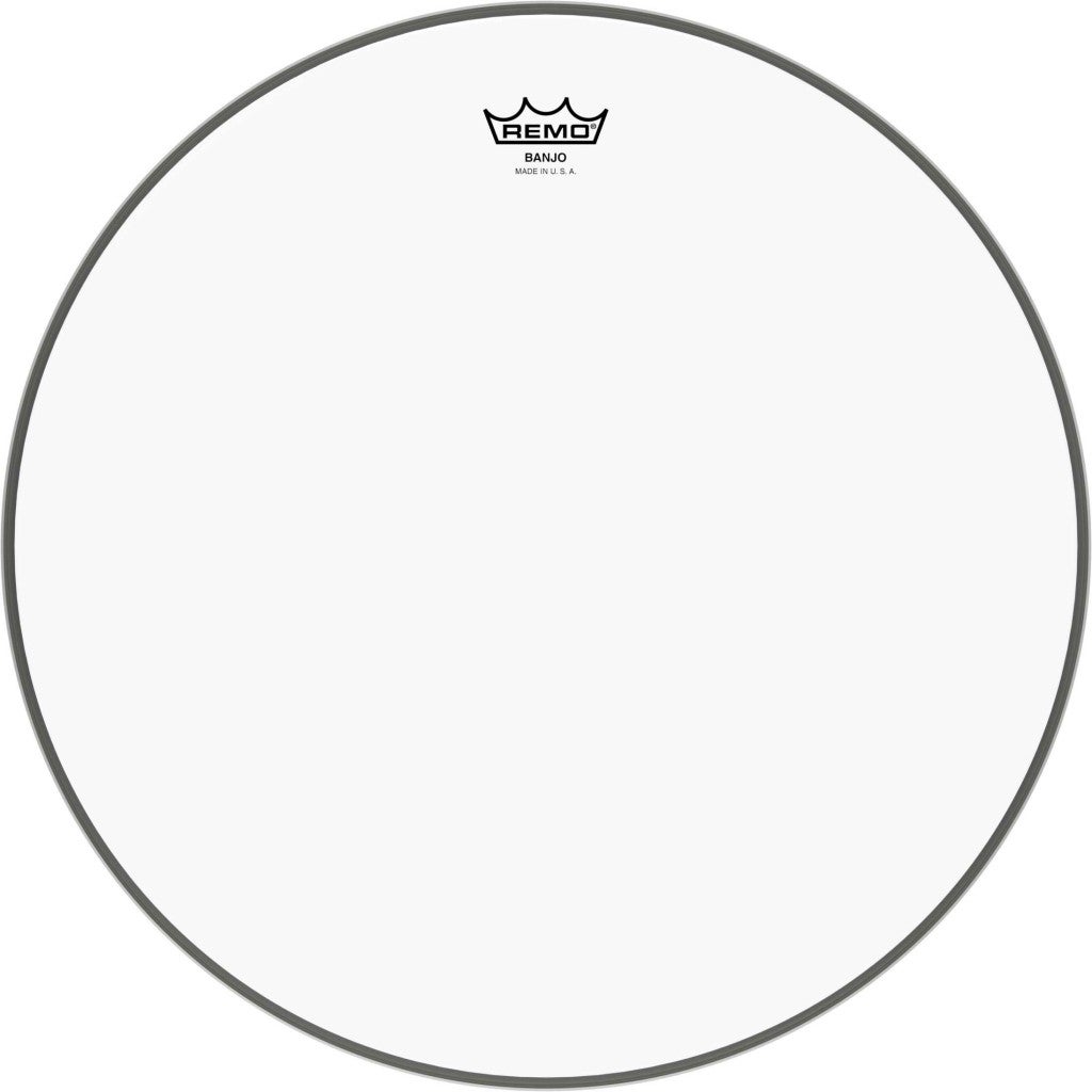 Remo BJ-1102-M3 11 1/8 Zoll Schlagfell für Banjo Clear Medium Collar Remo BJ-1102-M3 11 1/8 Zoll Schlagfell für Banjo Clear Medium Collar von Remo