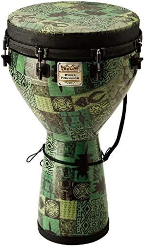 Remo DJ-0014-32 African Collection Djembe 35,6 cm (14 Zoll) x 63,5 cm (25 Zoll) von Remo