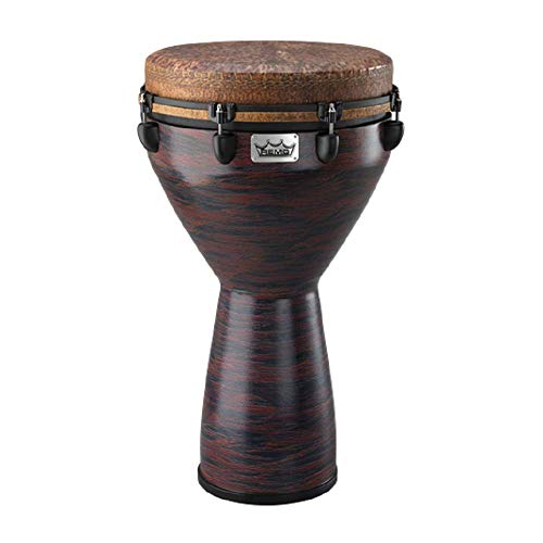 Remo DJ-0114-21 African Collection Infinity Mondo Djembe 35,6 cm (14 Zoll) x 63,5 cm (25 Zoll) von Remo