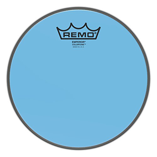 Remo Emperor Colortone Blue Drum Head, 8" von Remo