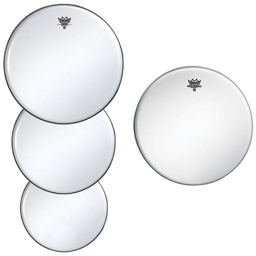 Remo PP-0110-BA Ambassador ProPack Drum-Fell-Set (10, 12, 14, 14 Zoll) von Remo