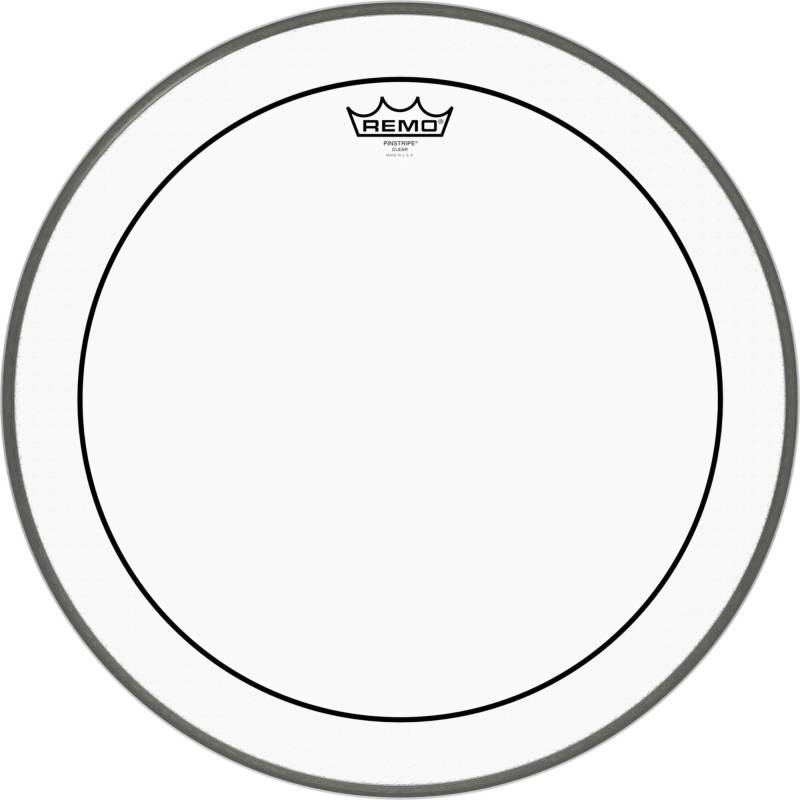 Remo PS-1318-00 Pinstripe Clear 18 Zoll Bassdrumfell von Remo