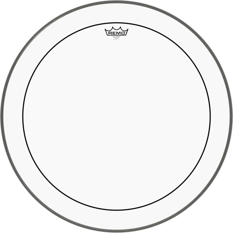 Remo PS-1324-00 Pinstripe 24 Zoll, transparent von Remo