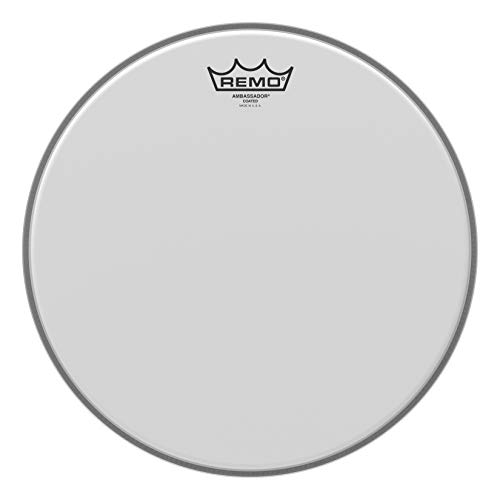 Remo Schlagzeugfell Ambassador Weiß aufgeraut 13 Zoll BA-0113-00 von Remo