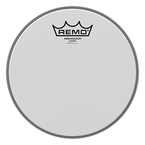 Remo Schlagzeugfell Ambassador Weiß aufgeraut 8 Zoll BA-0108-00 von Remo