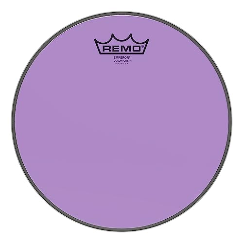 Remo Schlagzeugfell Colortone Emperor Clear 10 Zoll BE-0310-CT-PU purple von Remo