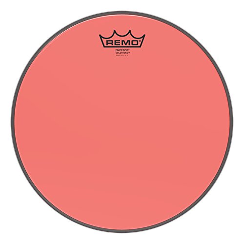 Remo Schlagzeugfell Colortone Emperor Clear 12 Zoll BE-0312-CT-RD rot von Remo