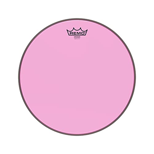 Remo Schlagzeugfell Colortone Emperor Clear 14 Zoll BE-0314-CT-PK pink von Remo