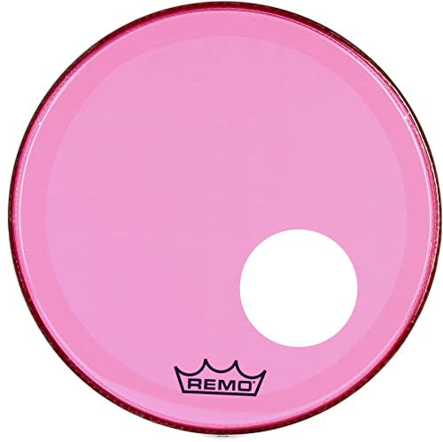 Remo Schlagzeugfell Colortone Powerstroke 3 clear ported 18" P3-1318-CT-PKOH pink Remo Schlagzeugfell Colortone Powerstroke 3 clear ported 18" P3-1318-CT-PKOH pink von Remo