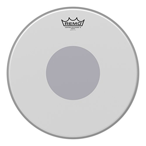 Remo Schlagzeugfell Drum Head Controlled Sound x weiss aufgeraut, coated 14" CX-0114-10 von Remo