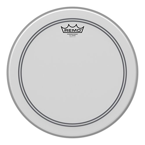 Remo Schlagzeugfell Drum Head Powerstroke 3 weiss aufgeraut, coated 14" P3-0114-BP von Remo