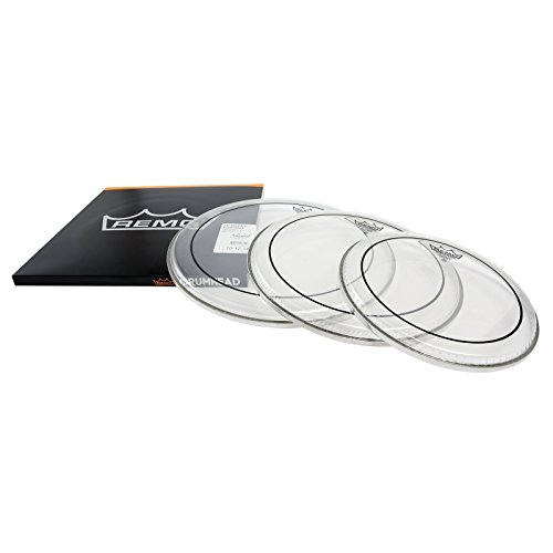 Remo Schlagzeugfell Pinstripe Transparent ProPack 12 Zoll, 13 Zoll, 16 Zoll PP-0912-PS Remo Schlagzeugfell Pinstripe Transparent ProPack 12 Zoll, 13 Zoll, 16 Zoll PP-0912-PS von Remo