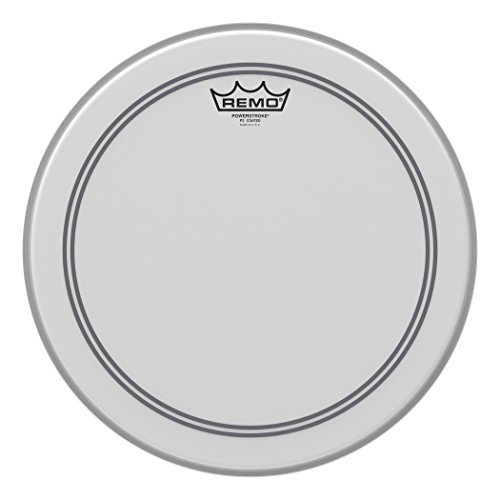 Remo Schlagzeugfell Powerstroke 3 weiss aufgeraut 13" P3-0113-BP von Remo