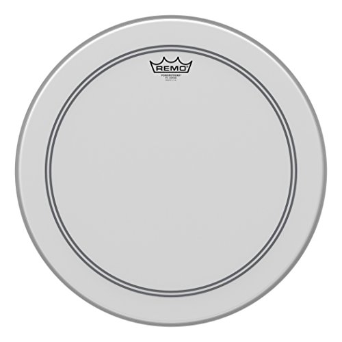 Remo Schlagzeugfell Powerstroke 3 weiss aufgeraut 18" P3-0118-BP von Remo