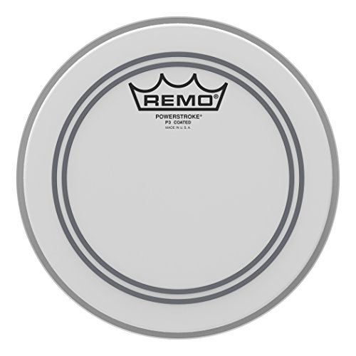 Remo Schlagzeugfell Powerstroke 3 weiss aufgeraut 8" P3-0108-BP von Remo