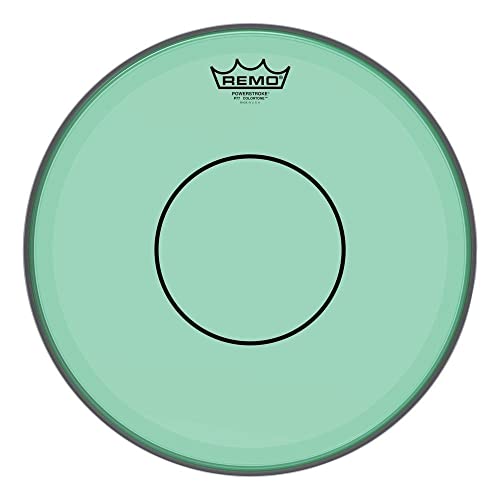 Remo Schlagzeugfell Powerstroke 77 Colortone Green Drum Head, 14" von Remo