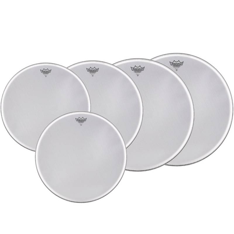Remo Silentstroke Rock Drum Head Pack, 22 12 13 16 + 14 -inch von Remo