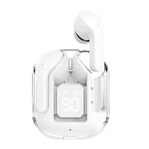 Remorui Bluetooth Kopfhörer, In Ear Kopfhörer Kabellos Bluetooth 5.0 Kabellose Kopfhörer, Noise Cancelling Wireless Earbuds, Wasserdicht Ohrhörer LED-Anzeige (A) von Remorui