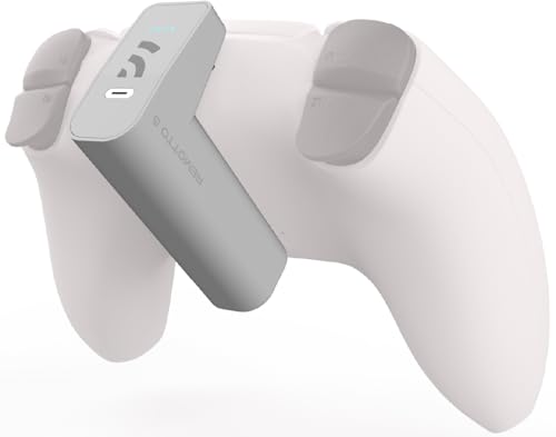 Remotto5 - PS5 Controller-Ladegerät Kabelloses, Tragbarer Akku für DualSense, Play während des Aufladens, Lange Akkulaufzeit, +12 Stunden Akkulaufzeit, PS5 Zubehör Remotto5 - PS5 Controller-Ladegerät Kabelloses, Tragbarer Akku für DualSense, Play während des Aufladens, Lange Akkulaufzeit, +12 Stunden Akkulaufzeit, PS5 Zubehör von Remotto