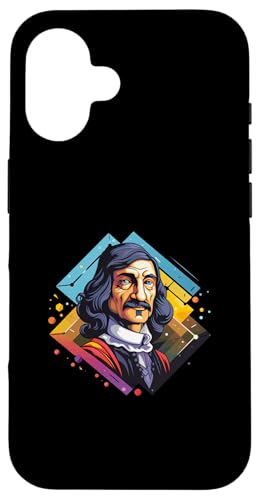 Ren Descartes 80er Retro Hülle für iPhone 16 Ren Descartes 80er Retro Hülle für iPhone 16 von Ren Descartes Art Style Designs For Philosophers
