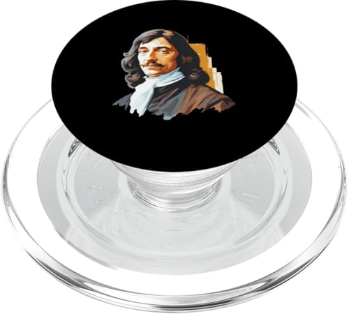 Ren Descartes 80er Retro PopSockets PopGrip für MagSafe Ren Descartes 80er Retro PopSockets PopGrip für MagSafe von Ren Descartes Art Style Designs For Philosophers