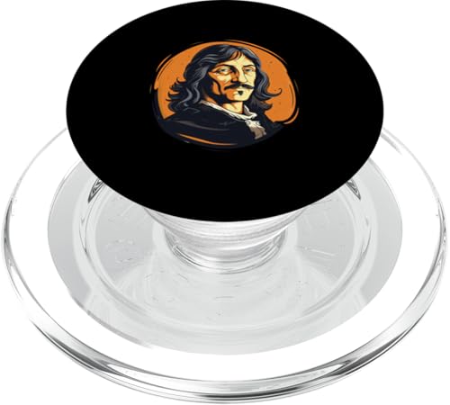 Ren Descartes 90er Retro PopSockets PopGrip für MagSafe Ren Descartes 90er Retro PopSockets PopGrip für MagSafe von Ren Descartes Art Style Designs For Philosophers