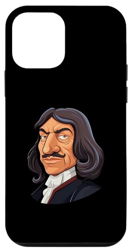 Ren Descartes Karikatur Hülle für iPhone 12 mini Ren Descartes Karikatur Hülle für iPhone 12 mini von Ren Descartes Art Style Designs For Philosophers