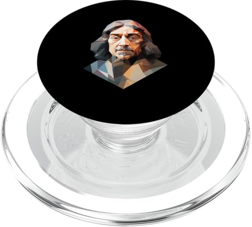 Ren Descartes Low Poly Art PopSockets PopGrip für MagSafe Ren Descartes Low Poly Art PopSockets PopGrip für MagSafe von Ren Descartes Art Style Designs For Philosophers