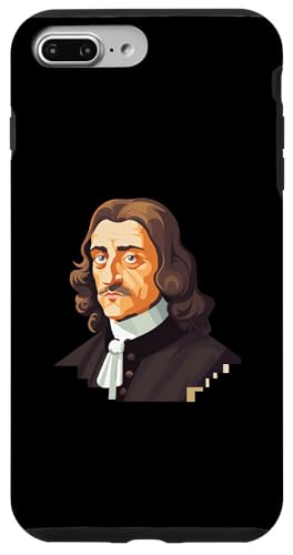 Ren Descartes Pixelkunst Hülle für iPhone 7 Plus/8 Plus Ren Descartes Pixelkunst Hülle für iPhone 7 Plus/8 Plus von Ren Descartes Art Style Designs For Philosophers