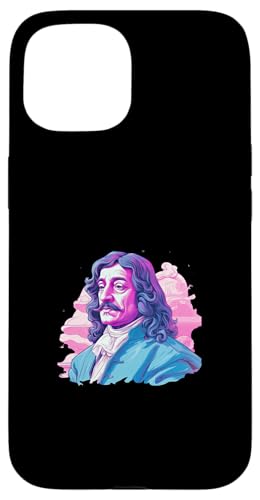 Ren Descartes Vaporwave Hülle für iPhone 15 Ren Descartes Vaporwave Hülle für iPhone 15 von Ren Descartes Art Style Designs For Philosophers