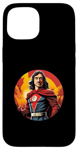 Ren Descartes als Superheld Hülle für iPhone 15 Ren Descartes als Superheld Hülle für iPhone 15 von Ren Descartes Art Style Designs For Philosophers