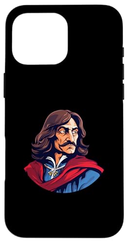 Ren Descartes als Superheld Hülle für iPhone 16 Pro Max Ren Descartes als Superheld Hülle für iPhone 16 Pro Max von Ren Descartes Art Style Designs For Philosophers